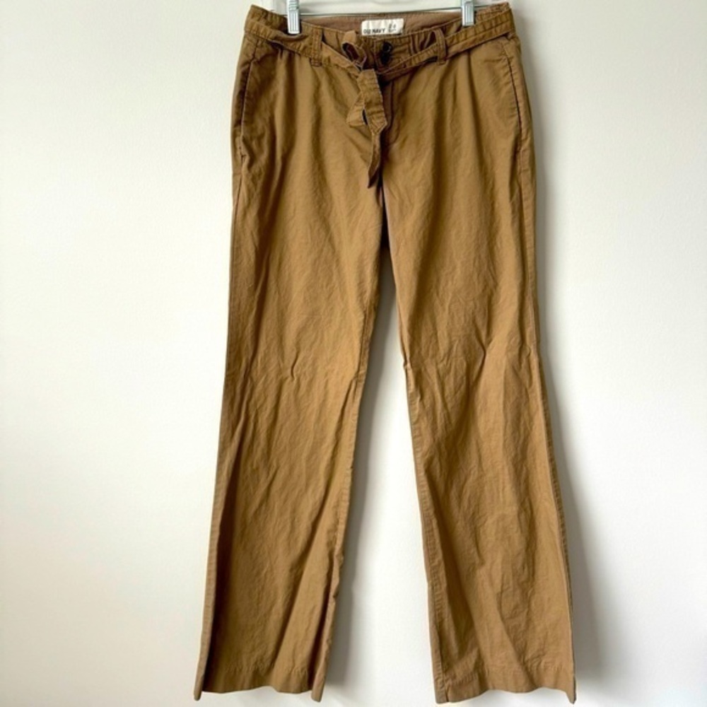 Old Navy Boot Cut Dark Khaki Pants‎
